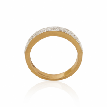 Minimalist Diamond Glamour Ring